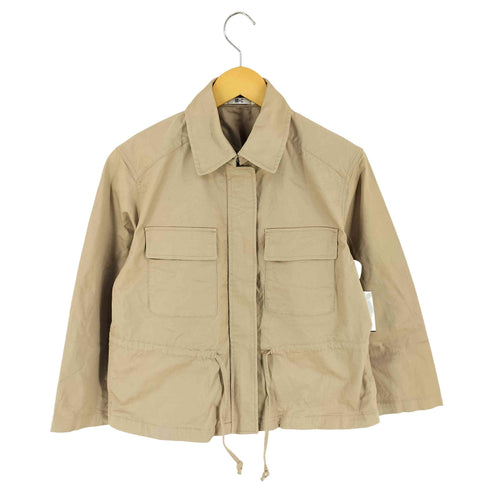 ユニクロシー UNIQLO:C コットンブレンドドローストリングジャケット レディース JPN:M
