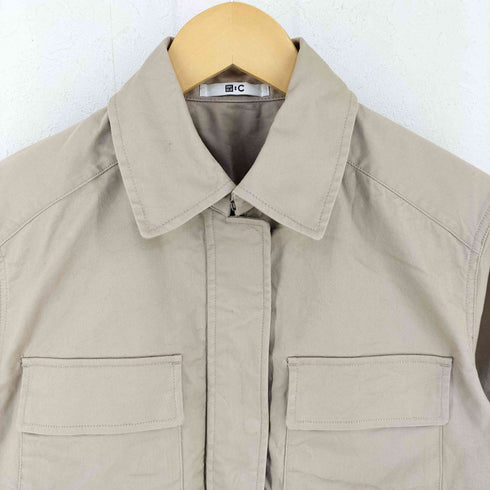 ユニクロシー UNIQLO:C コットンブレンドドローストリングジャケット レディース JPN:M