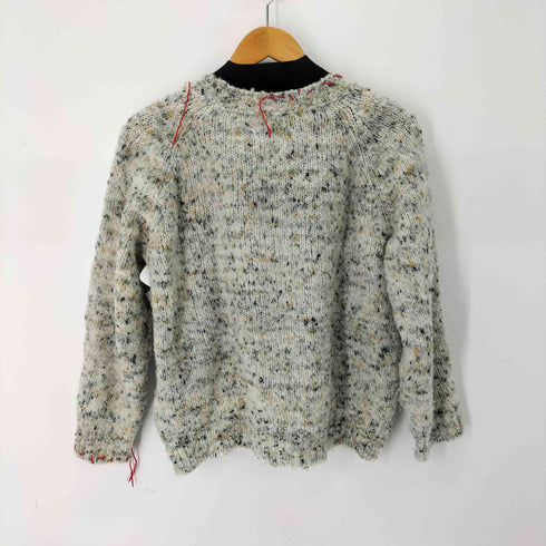 メゾンマルジェラ Maison Margiela ネップツイード ルーズ ニット レディース import:S