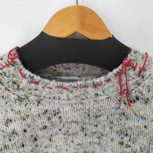 メゾンマルジェラ Maison Margiela ネップツイード ルーズ ニット レディース import:S