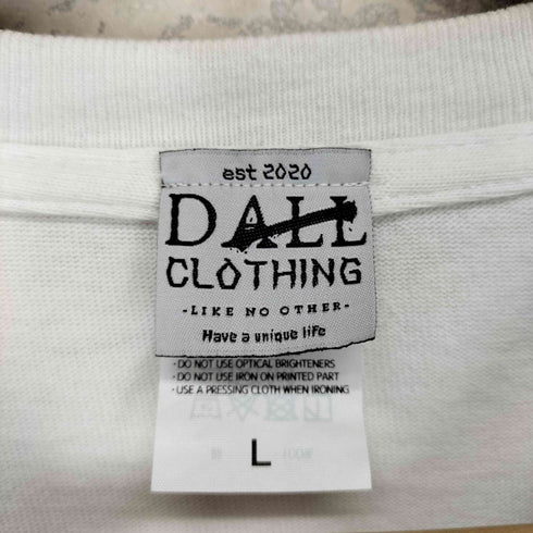 DALL CLOTHING 両面プリントクルーネックTシャツ street メンズ L