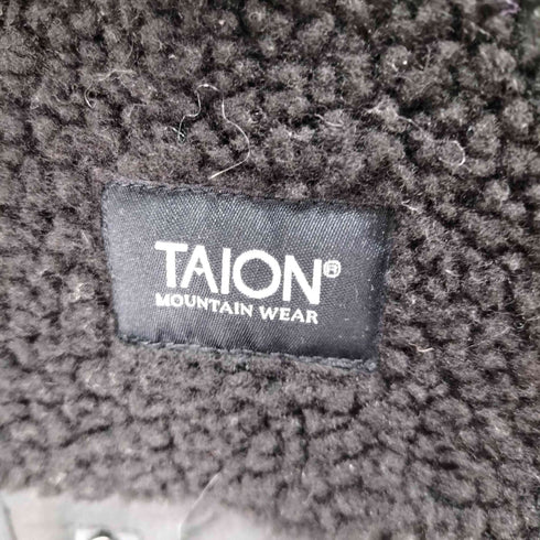 タイオン TAION フリース×ダウン リバーシブル ジャケット レディース JPN:M