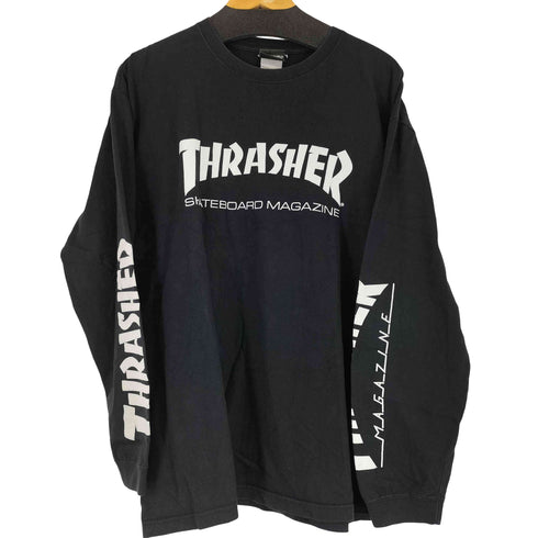 スラッシャー THRASHER フロントプリント L/S Tシャツ メンズ XXL