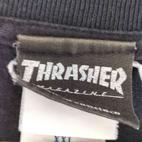 スラッシャー THRASHER フロントプリント L/S Tシャツ メンズ XXL