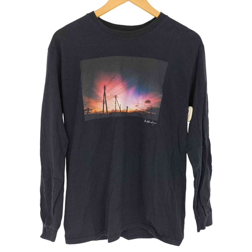 フォトプリントロングスリーブTシャツ レディース FREE