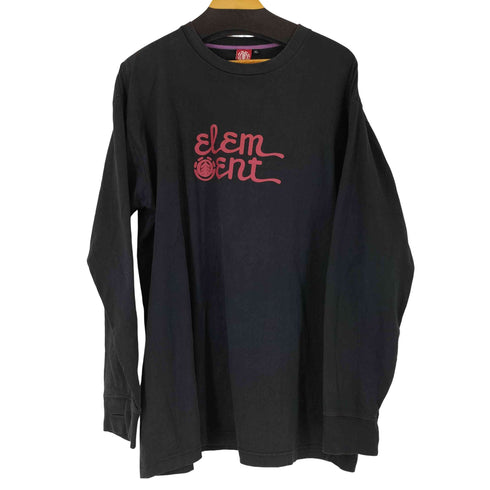 エレメント ELEMENT フロントプリント L/S Tシャツ メンズ XL