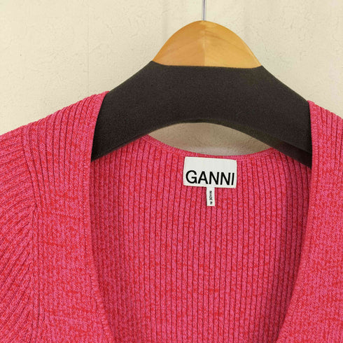 ガニー Ganni Knit Bodycon Midi Dress ニット ボディコン ドレス ワンピース レディース import:S