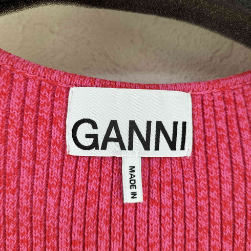 ガニー Ganni Knit Bodycon Midi Dress ニット ボディコン ドレス ワンピース レディース import:S
