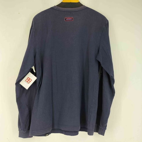 バンズ VANS マルチカラー フロントプリント L/S Tシャツ メンズ L