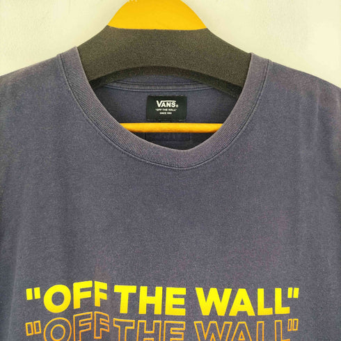 バンズ VANS マルチカラー フロントプリント L/S Tシャツ メンズ L