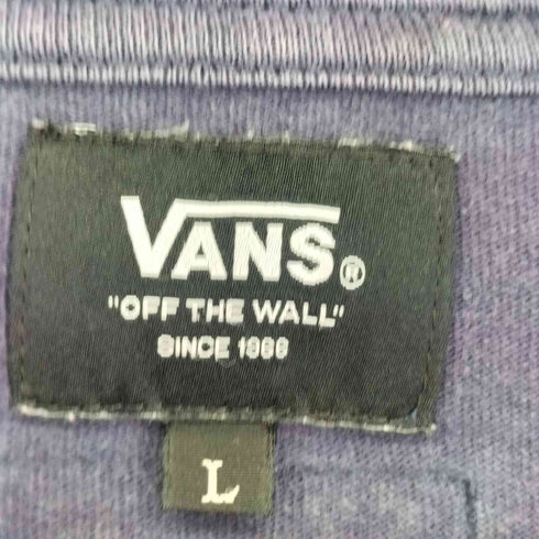 バンズ VANS マルチカラー フロントプリント L/S Tシャツ メンズ L