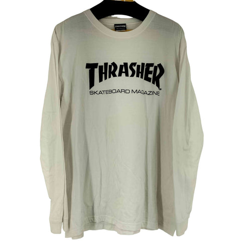 スラッシャー THRASHER ロゴプリント L/S Tシャツ メンズ XL