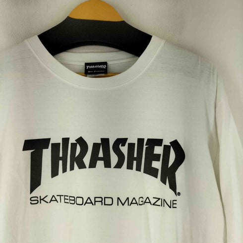 スラッシャー THRASHER ロゴプリント L/S Tシャツ メンズ XL
