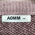 AOMM フロント刺繍シャギーニット cool レディース FREE
