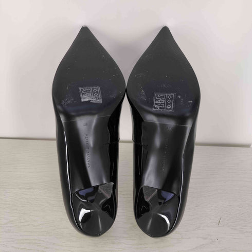 チャールズアンドキース CHARLES&KEITH ポインテッドトゥエナメルパンプス レディース JPN:38