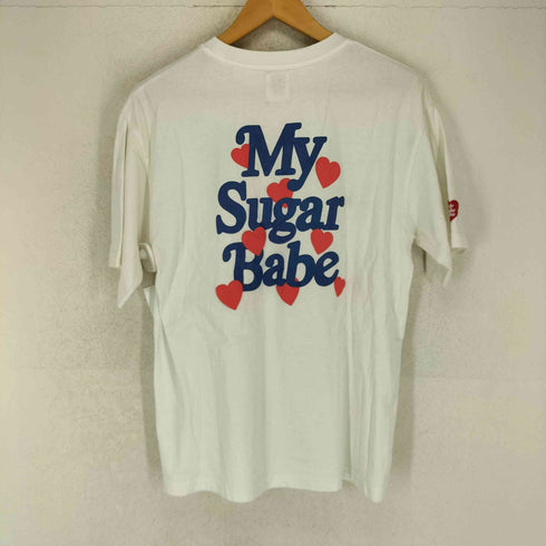 マイシュガーベイブ My Sugar Babe / MSB 両面プリントクルーネックTシャツ メンズ M