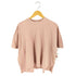 ナチュラルランドリー NATURAL LAUNDRY S/S コットン Tシャツ レディース