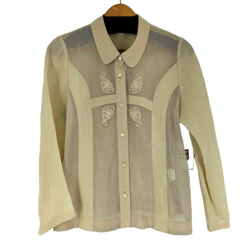 シアー L/S シャツ レディース