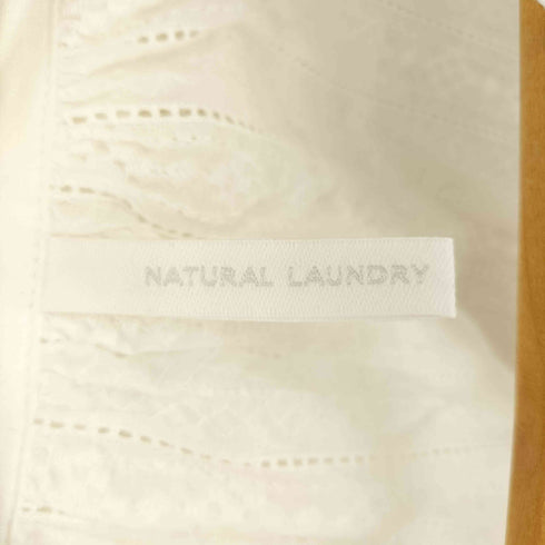 ナチュラルランドリー NATURAL LAUNDRY レースパネル シャツ レディース