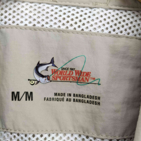 WORLD WIDE SPORTSMAN フィッシングシャツ メンズ M