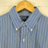 ポロバイラルフローレン Polo by RALPH LAUREN CUSTUM FIT DRESS SHIRT ポニー刺繍ストライプ柄BDシャツ メンズ 15 1/2