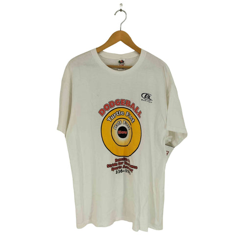 フルーツオブザルーム FRUIT OF THE LOOM 両面プリントクルーネックTシャツ メンズ XL