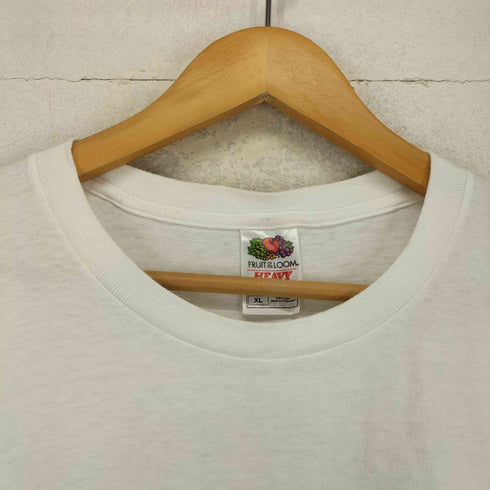 フルーツオブザルーム FRUIT OF THE LOOM 両面プリントクルーネックTシャツ メンズ XL