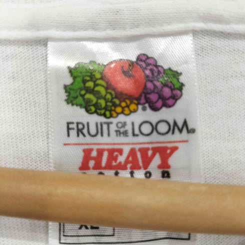 フルーツオブザルーム FRUIT OF THE LOOM 両面プリントクルーネックTシャツ メンズ XL