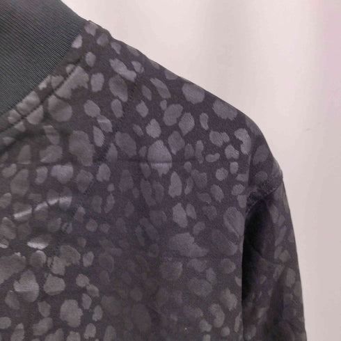 ブラックコムデギャルソン BLACK COMME des GARCONS 21SS レオパード スタジアムブルゾン ロングコート メンズ JPN:M