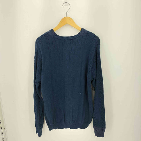 アイゾッド IZOD クルーネックケーブルニット メンズ import:L