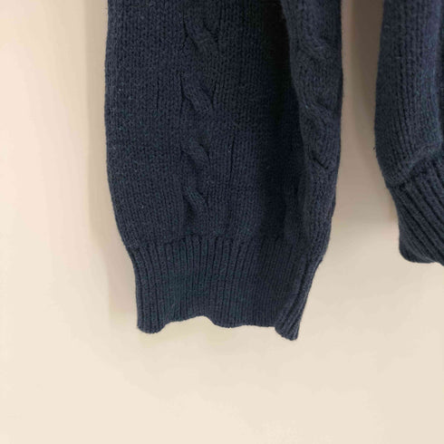 アイゾッド IZOD クルーネックケーブルニット メンズ import:L