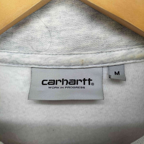 カーハートワークインプログレス Carhartt WIP HALF ZIP AMERICAN SCRIPT SWEAT メンズ M