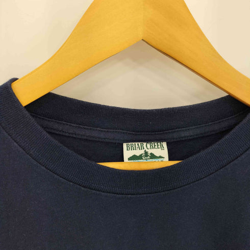 BRIAR CREEK 00S CRANDMAロゴ刺繍 Tシャツ メンズ import:XL