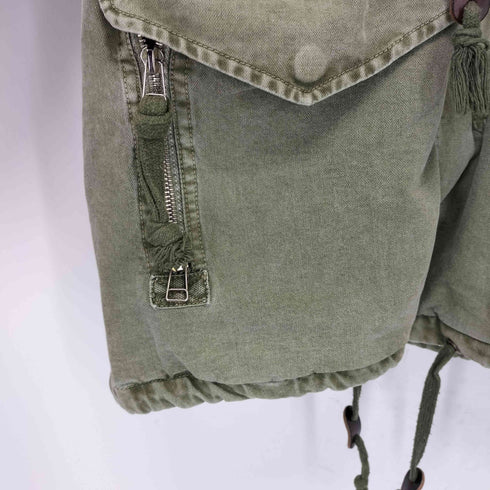END AND END CLOTH N.Y PROJECTS パッチワーク ミリタリージャケット メンズ L