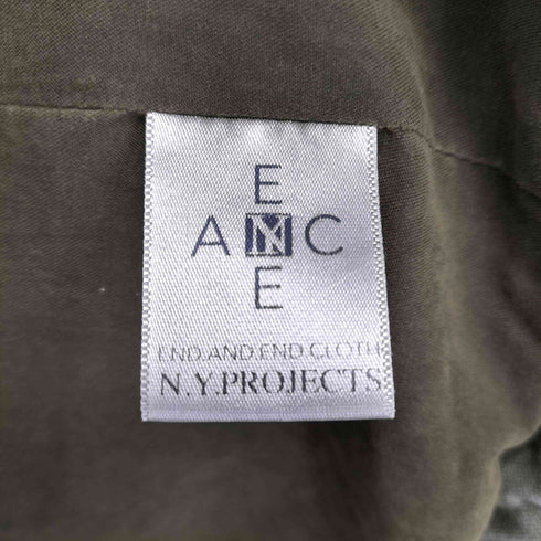END AND END CLOTH N.Y PROJECTS パッチワーク ミリタリージャケット メンズ L
