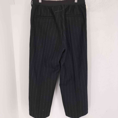 エムエムシックスメゾンマルジェラ MM6 Maison Margiela ピンストライプ クロップドパンツ レディース 42