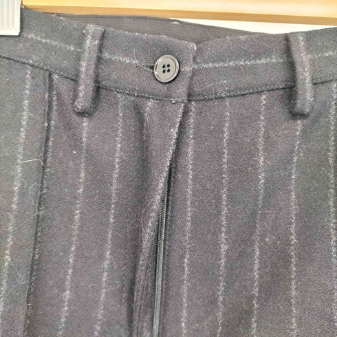 エムエムシックスメゾンマルジェラ MM6 Maison Margiela ピンストライプ クロップドパンツ レディース 42