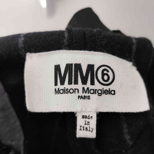 エムエムシックスメゾンマルジェラ MM6 Maison Margiela ピンストライプ クロップドパンツ レディース 42