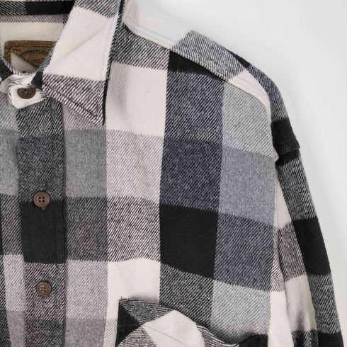 セントジョンズベイ STJOHNS BAY 90-2000s ブロックチェック ヘビーネルシャツ メンズ import:L