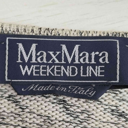 ウィークエンドマックスマーラ Weekend Max Mara Vネック サイドスリット シルク 100 ニット レディース