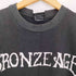 BRONZE AGE 90s 初期 USA製 シングルステッチ 両面プリント サークル フィッシュ 半袖 Tシャツ メンズ import:M