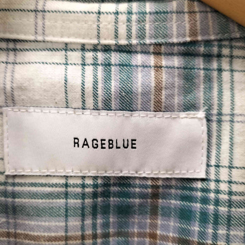 レイジブルー RAGEBLUE オンブレチェック シャツ L/S メンズ JPN:M