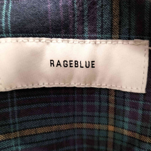 レイジブルー RAGEBLUE オンブレチェック シャツ L/S メンズ JPN:M