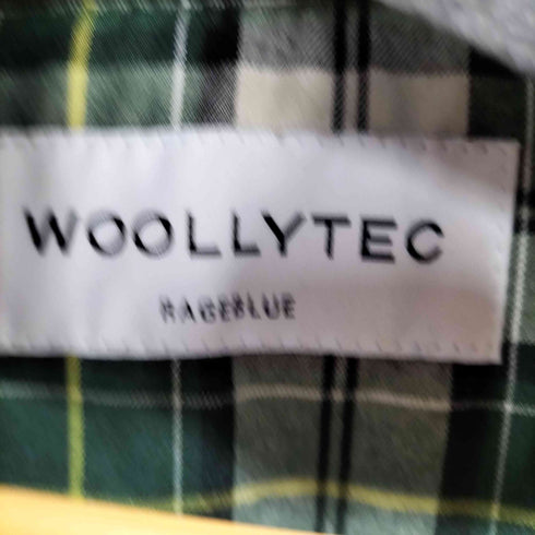 レイジブルー RAGEBLUE WT WOOLLYTEC ウーリーテック ハンティング オーバーサイズ ジャケット 裏地 タータンチェック メンズ JPN:M