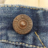 リーバイス Levis 50-60s 501XX ウエスト バックポケットシングル ボタン裏刻印無し 隠しリベット 赤耳 ボタンフライデニムパンツ メンズ