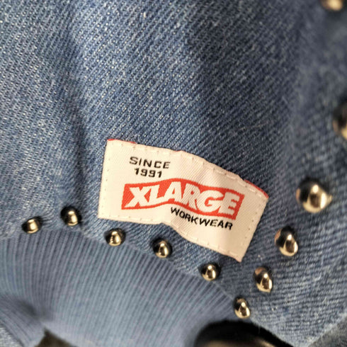 エクストララージ XLARGE XL STUDDED HOODED WORK JACKET メンズ JPN:L