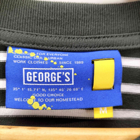 GEORGE'S ボーダーロンT 2 レディース JPN:M