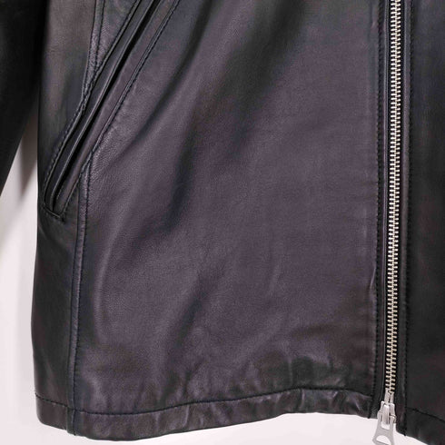 ビーミングバイビームス B:MING by BEAMS ラムレザー シングル ライダースジャケット レディース JPN:M