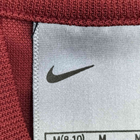 ナイキ NIKE 00s 裾スウォッシュ 袖デタッチャブル 変形プルオーバーフーディー レディース import:M