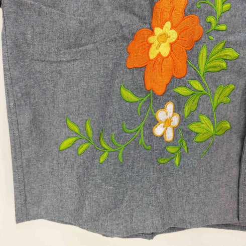 NOSTALGIA 25ss GRAY CHAMBRAY SHIRT メンズ L